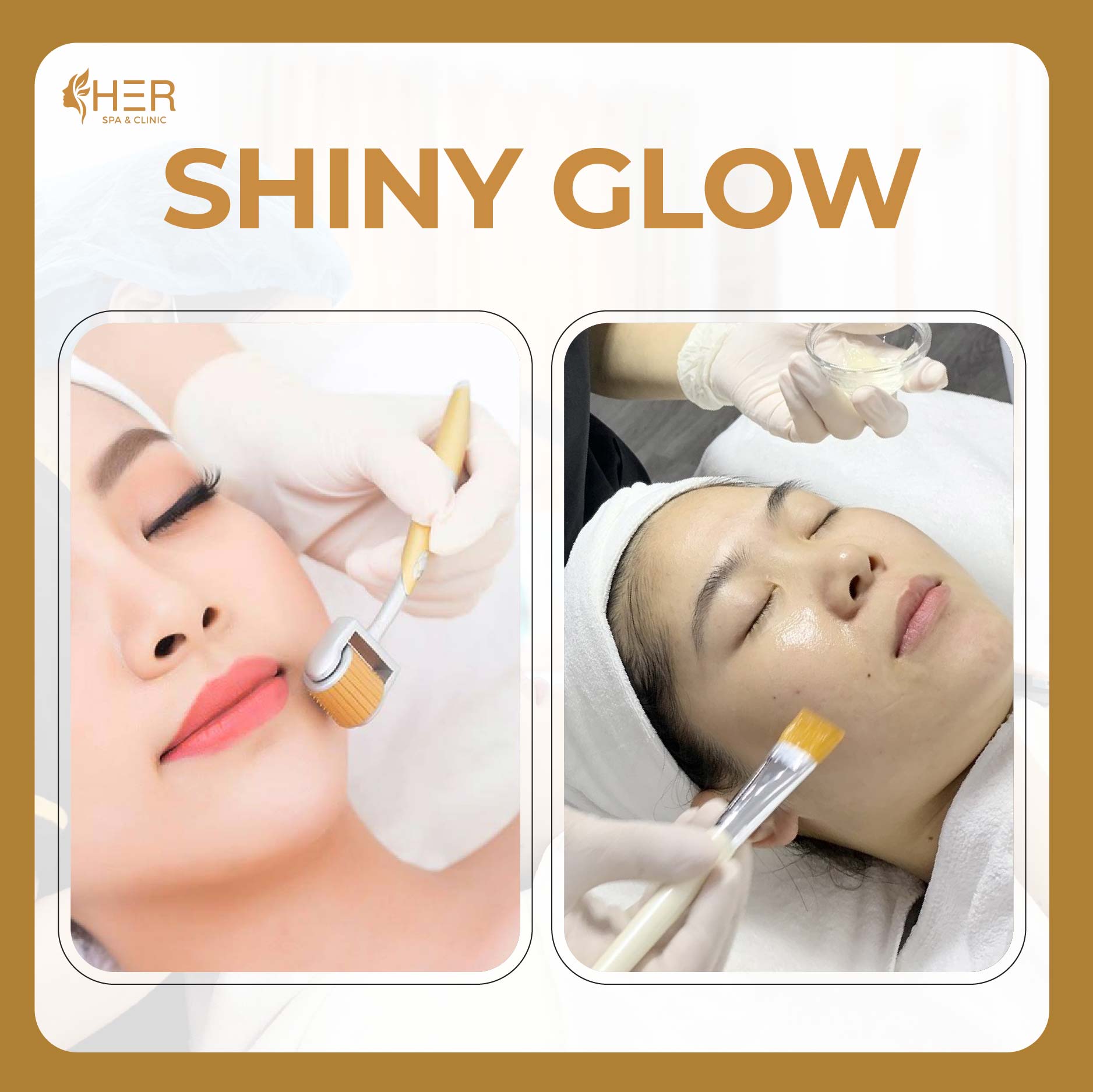 Shiny Glow - Thu nhỏ lỗ chân lông, trẻ hoá và căng bóng da